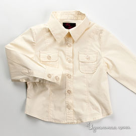 Рубашка R.Zero, K.Kool, MRK для девочки, цвет белый, рост 152-176 см
