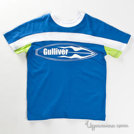 Футболка Gulliver для мальчика, цвет синий