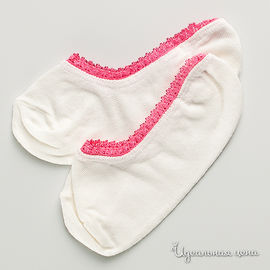 Носки Gulliver для девочки, цвет белый / розовый