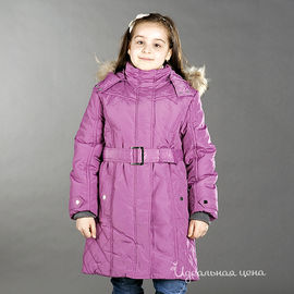 Пальто для девочки розовое