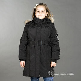 Пальто для девочки черное