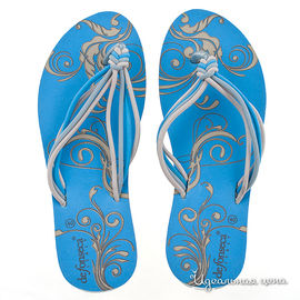 Женские пляжные тапочки De Fonseca , голубые