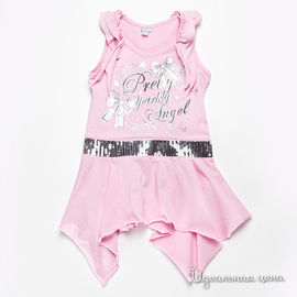Платье розовое для девочки, рост 92-116 см
