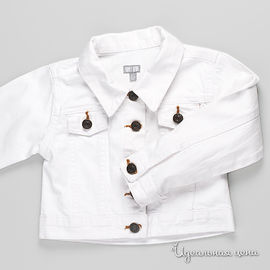 Куртка Minoti для девочки, цвет белый, 92-116 см