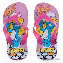 Пляжные тапочки De Fonseca для девочки, цвет фуксия