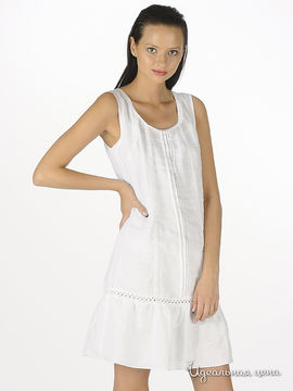 Платье Cristina Gaviolli женское, цвет белый