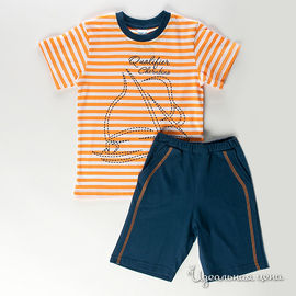 Комплект  оранжевый для мальчика, рост 104-122 см