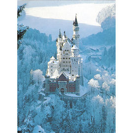 Пазл Замок Нойшванштайн зимой, 1500 элементов