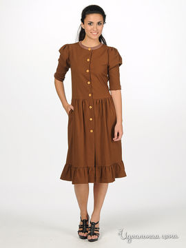 Платье Marmalade женское, цвет коричневый