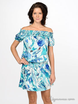 Платье Tom Farr женское, цвет бирюзовый