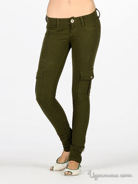 Леггинсы Vanilla Star Jeans женские, цвет болотно-зеленый