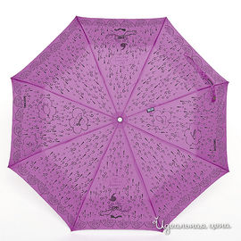 Зонт Moschino малиновый
