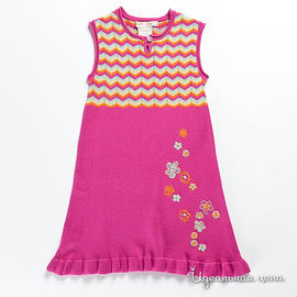 Платье Deux par deux для девочки, цвет розовый / фиолетовый, рост 122-152 см