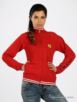 Олимпийка Ferrari женская, цвет красный