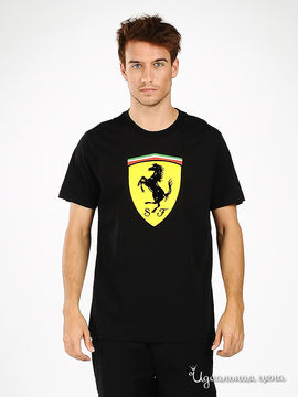 Футболка Ferrari мужская, цвет черный