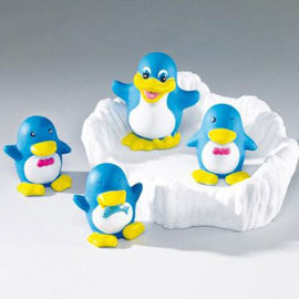 Игрушка Happy People для ванной Пингвины, 18 см
