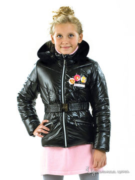 Куртка Cartoon brands "WINX CLUB" для девочки, цвет черный, рост 122-128 см