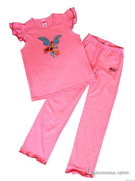 Пижама Cartoon brands "WINX" для девочки, цвет розовый