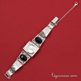 Часы Marcasite женские, Оникс, Серебро 925