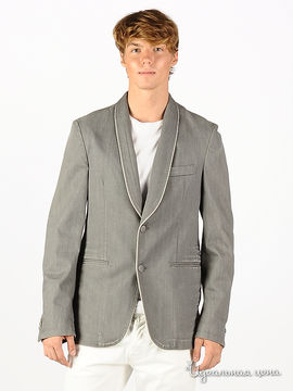 пиджак GAS мужской, цвет серый