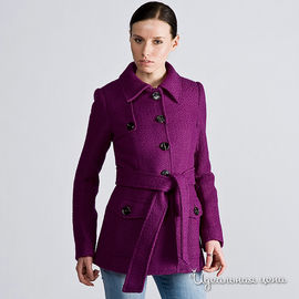 Пальто Cristina Gaviloi демисезонное, цвет "фуксия"