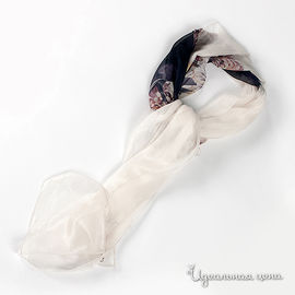 Шарф Givenchy женский, цвет белый / фиолетовый