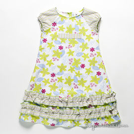Платье GT Basic АЛИСА для девочки, цвет зеленый