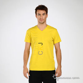 Футболка Calvin Klein Jeans мужская, цвет желтый