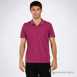 Рубашка-поло Calvin Klein Jeans мужская, цвет лиловый