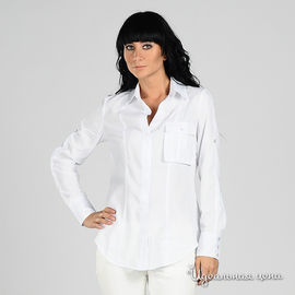 Рубашка Calvin Klein Jeans женская, цвет белый