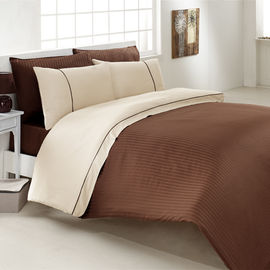 Комплект постельного белья Issimo "VIRA", цвет коричневый / кремовый, евро