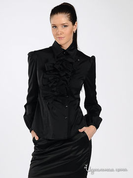 Блузка ODRI женская, цвет черный