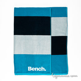 Полотенце Bench, цвет белый / черный / голубой