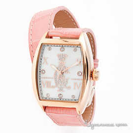 Часы Christian Audigier, цвет розовый