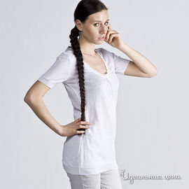 Блуза Cristina Gavioli женская, цвет белый