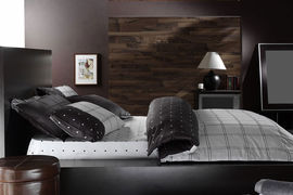 Постельное белье Bambu чёрное, 2-х спальное
