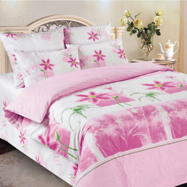 Комплект постельного белья Nordtex VEROSSA, цвет белый / розовый, евро