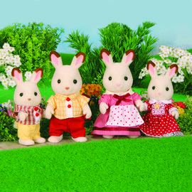 Набор семья шоколадных кроликов Sylvanian families