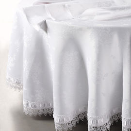 Комплект столового белья SoftLine, цвет белый, 9 предметов