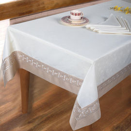 Комплект столового белья SoftLine, цвет кремовый, 13 предметов