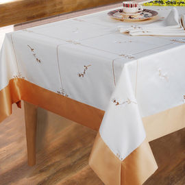Комплект столового белья SoftLine, цвет кремовый, 13 предметов