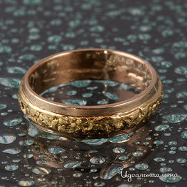Кольцо обручальное кольцо Rare Gold "МЕЧТА" женское