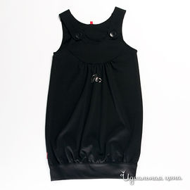 Платье Young Reporter для девочки, цвет черный, рост 146-164 см