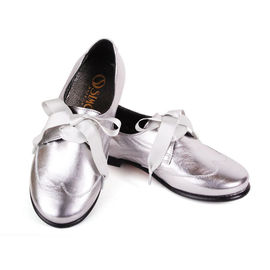 Туфли Simone для девочки, цвет серебристый, 24-32 размер