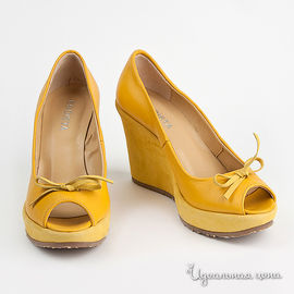Туфли Tuffoni&Piovanelli женские, цвет желтый