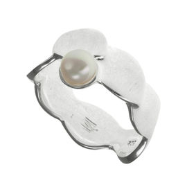 Кольцо с жемчугом Ainsi, серебро