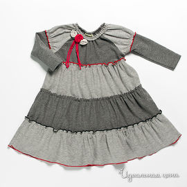 Платье Sophie Catalou для девочки, цвет серый
