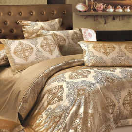 Комплект постельного белья Tiffany SICILIA, цвет золотистый, европейский