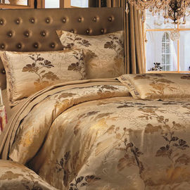 Комплект постельного белья Tiffany TOSCANA, цвет золотистый, европейский