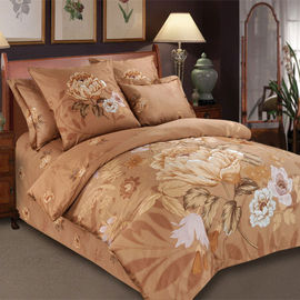 Комплект постельного белья Tiffany МИЛЕДИ, цвет бежевый, европейский